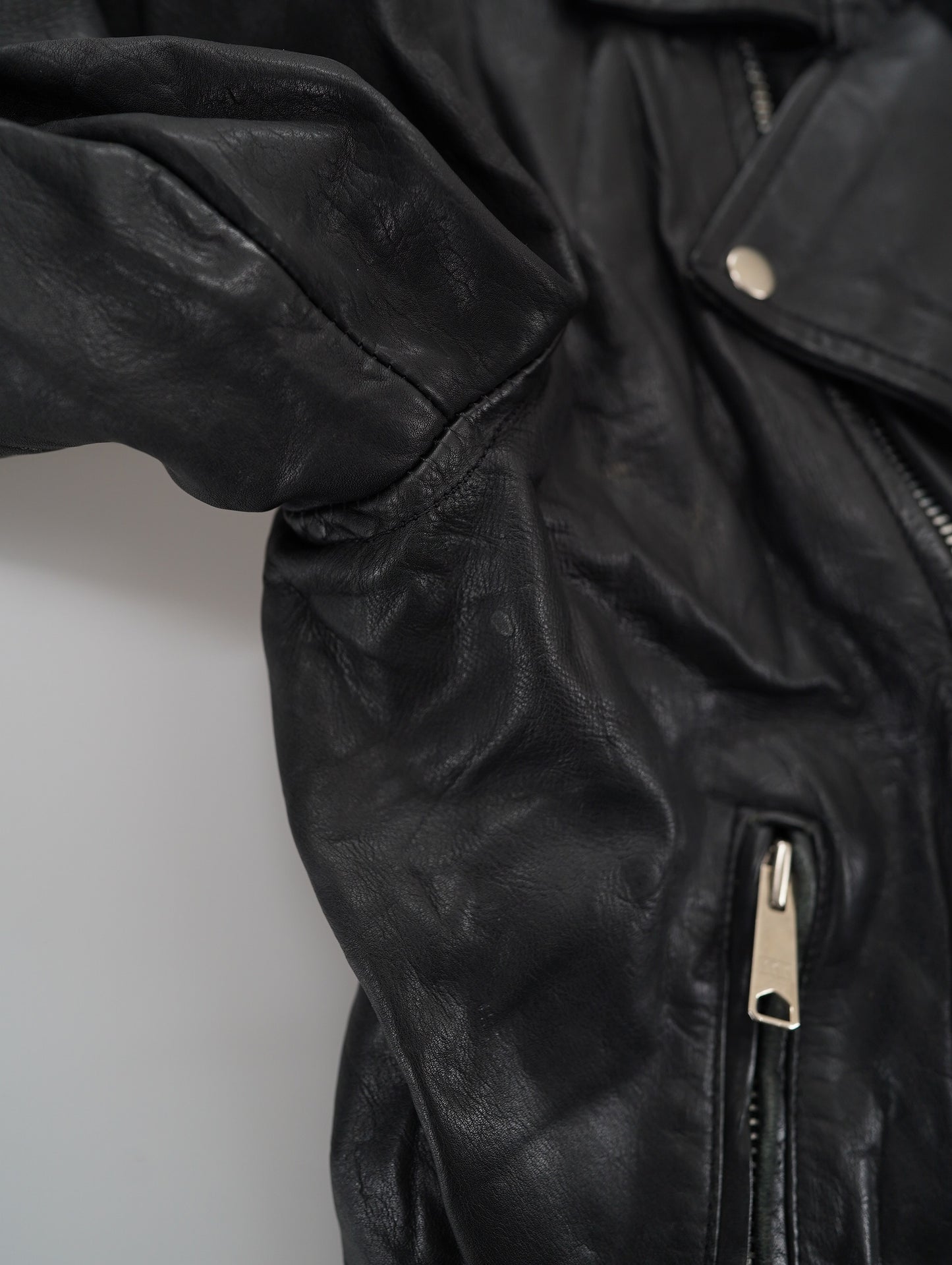 80s-90s leather jacket