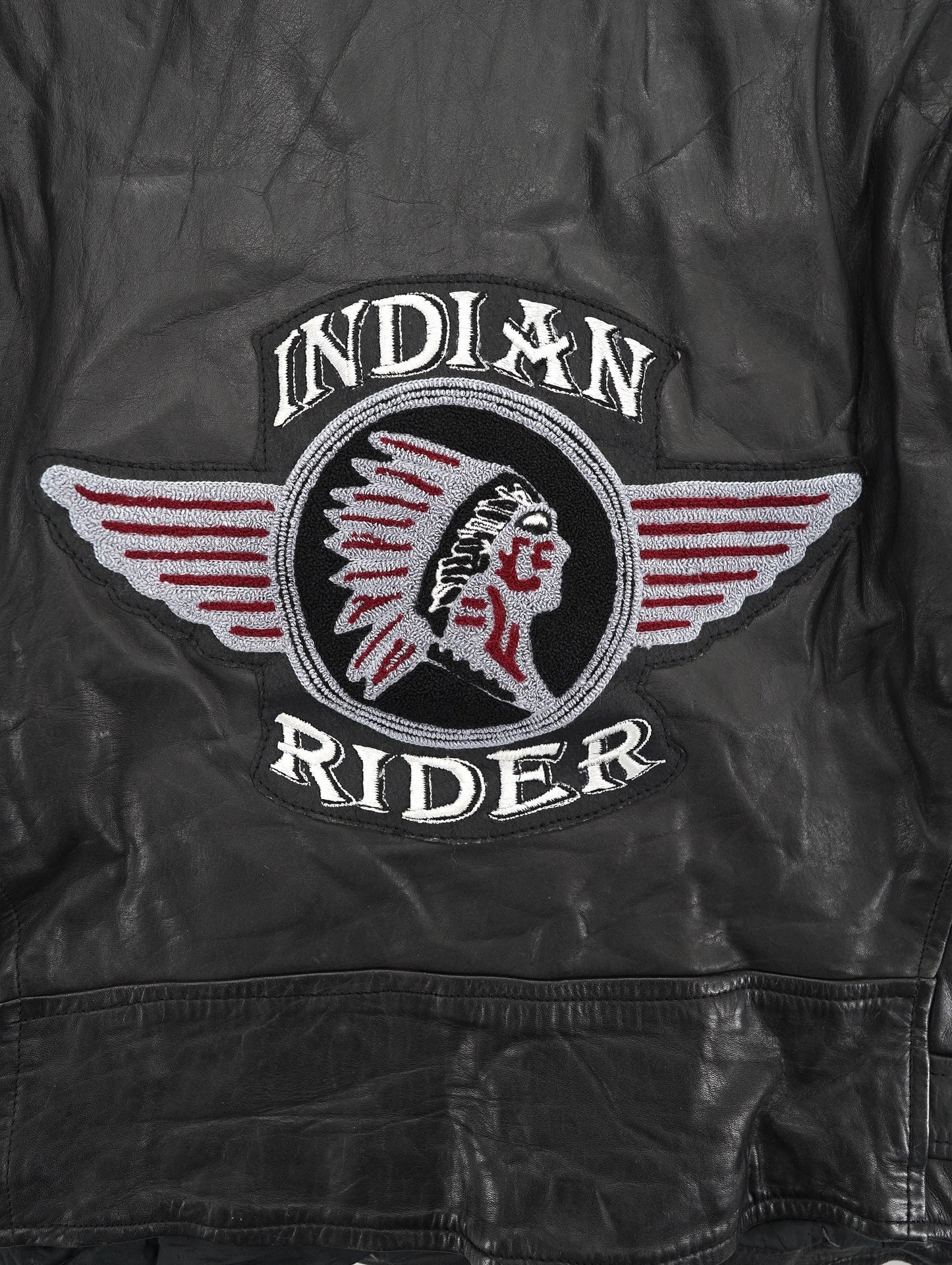 80s-90s leather jacket