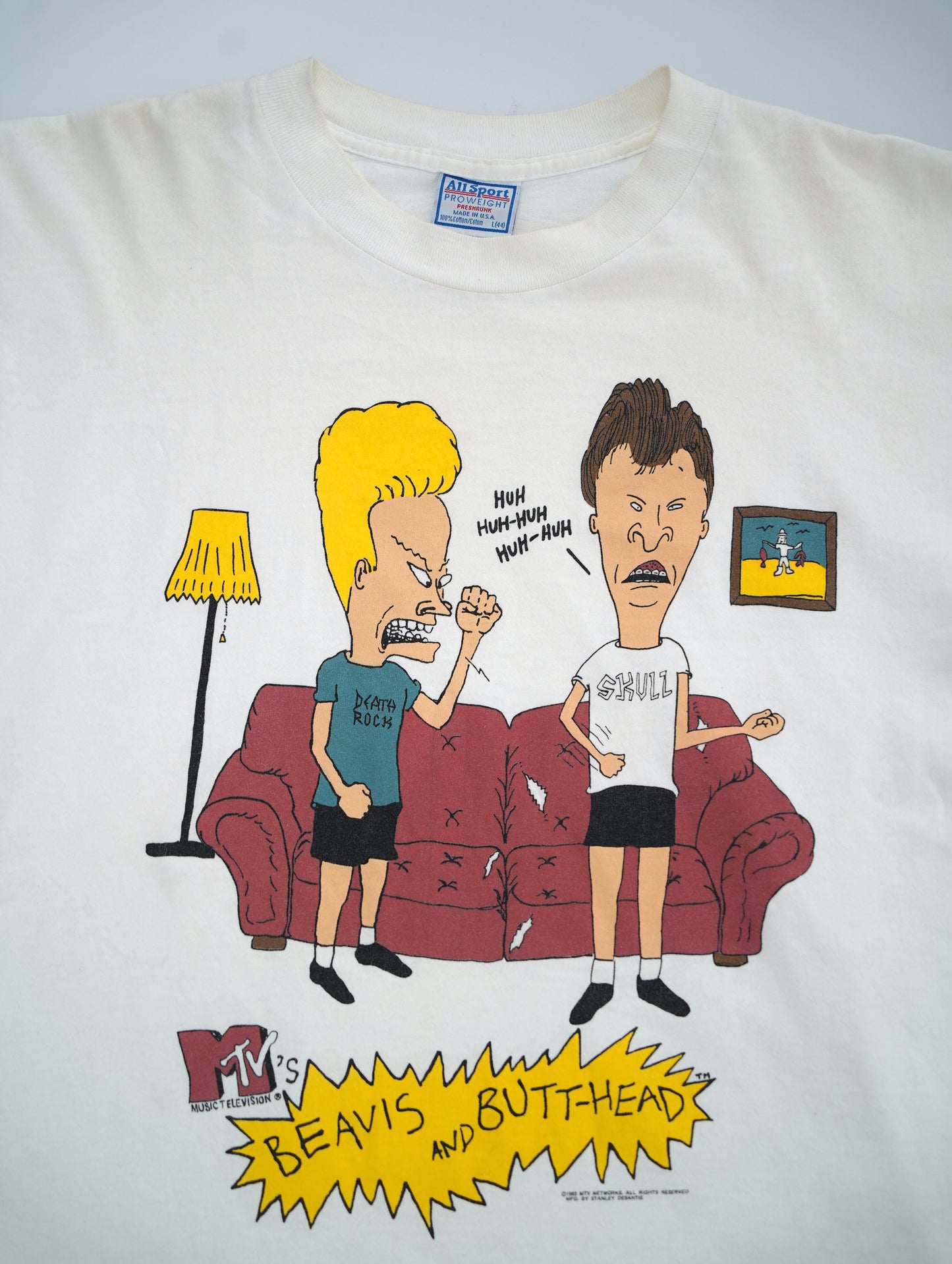 90s MTV BEAVAS&BUTT-HEAD tee