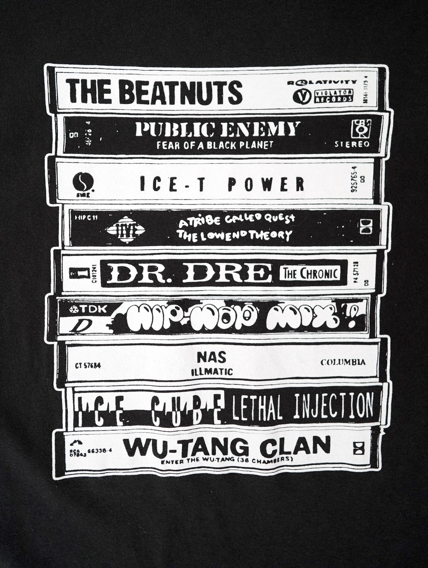 00s old school HIP-HOP tee