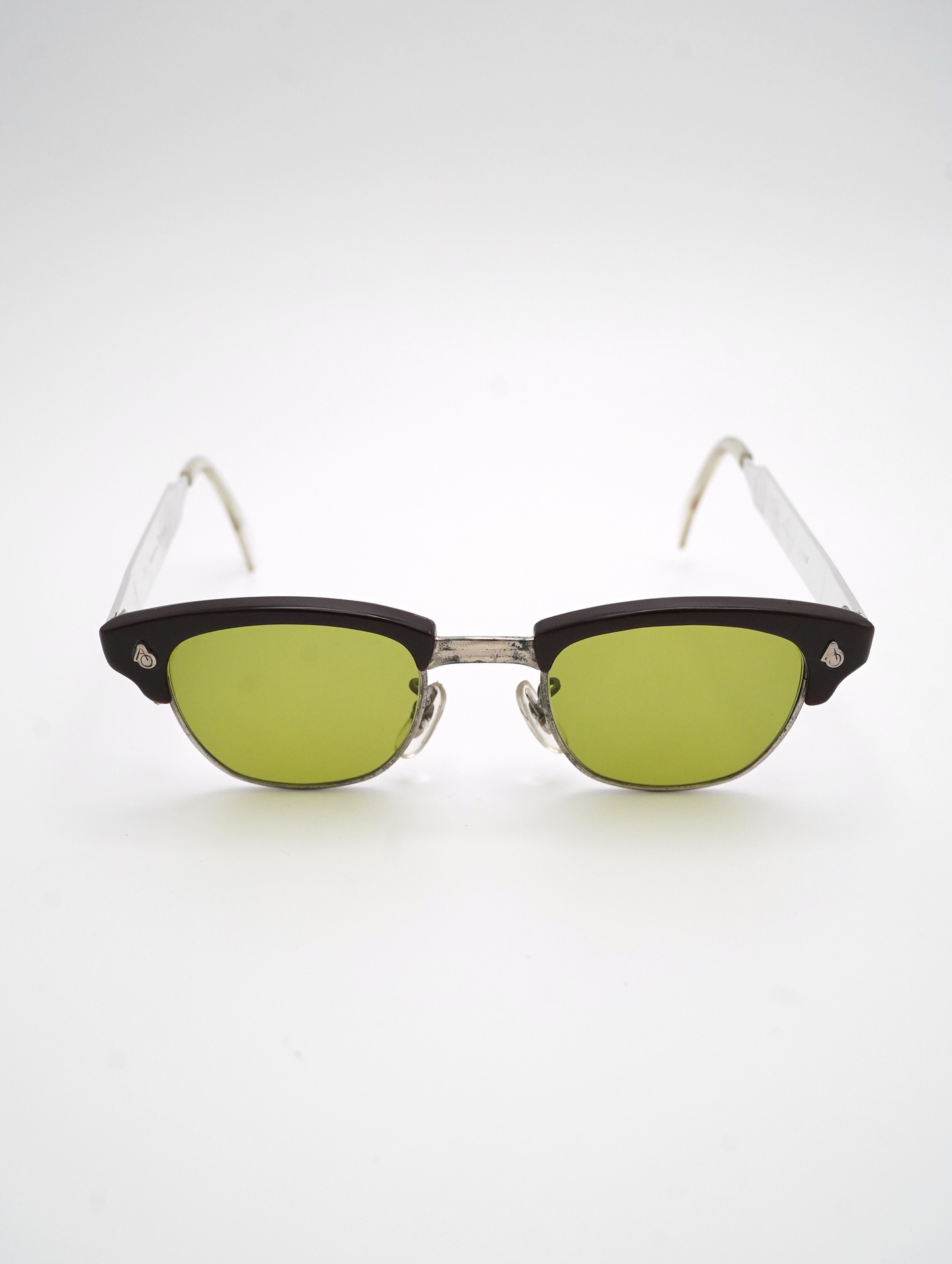 60s american optical browline sunglasses