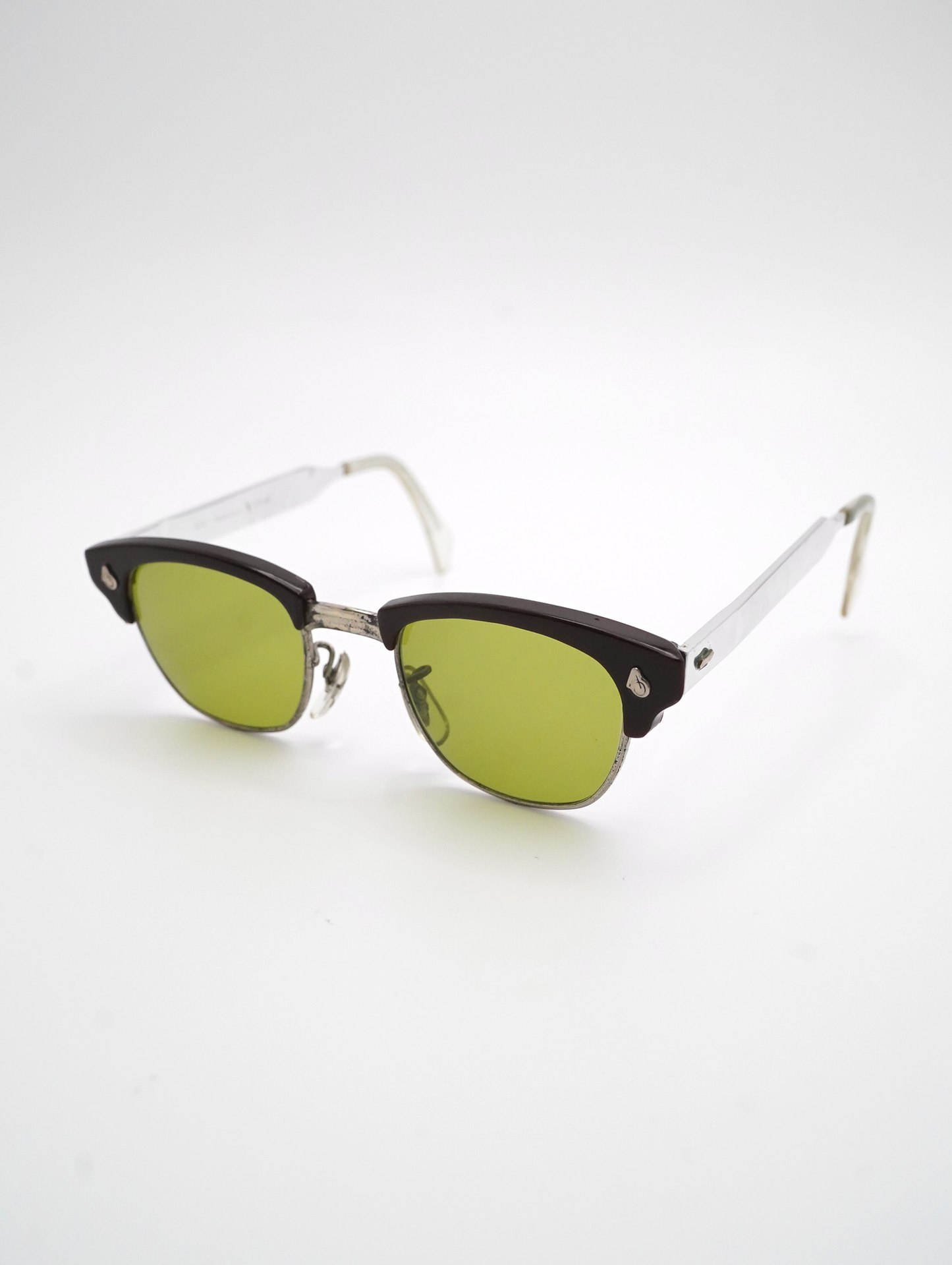 60s american optical browline sunglasses