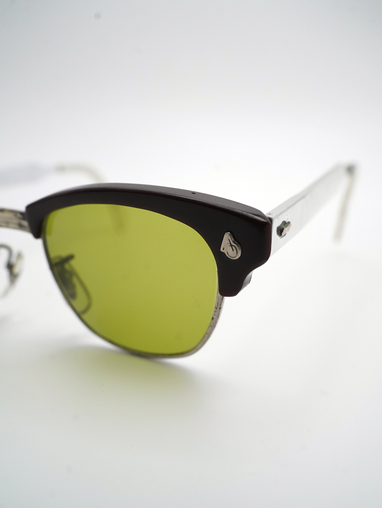 60s american optical browline sunglasses