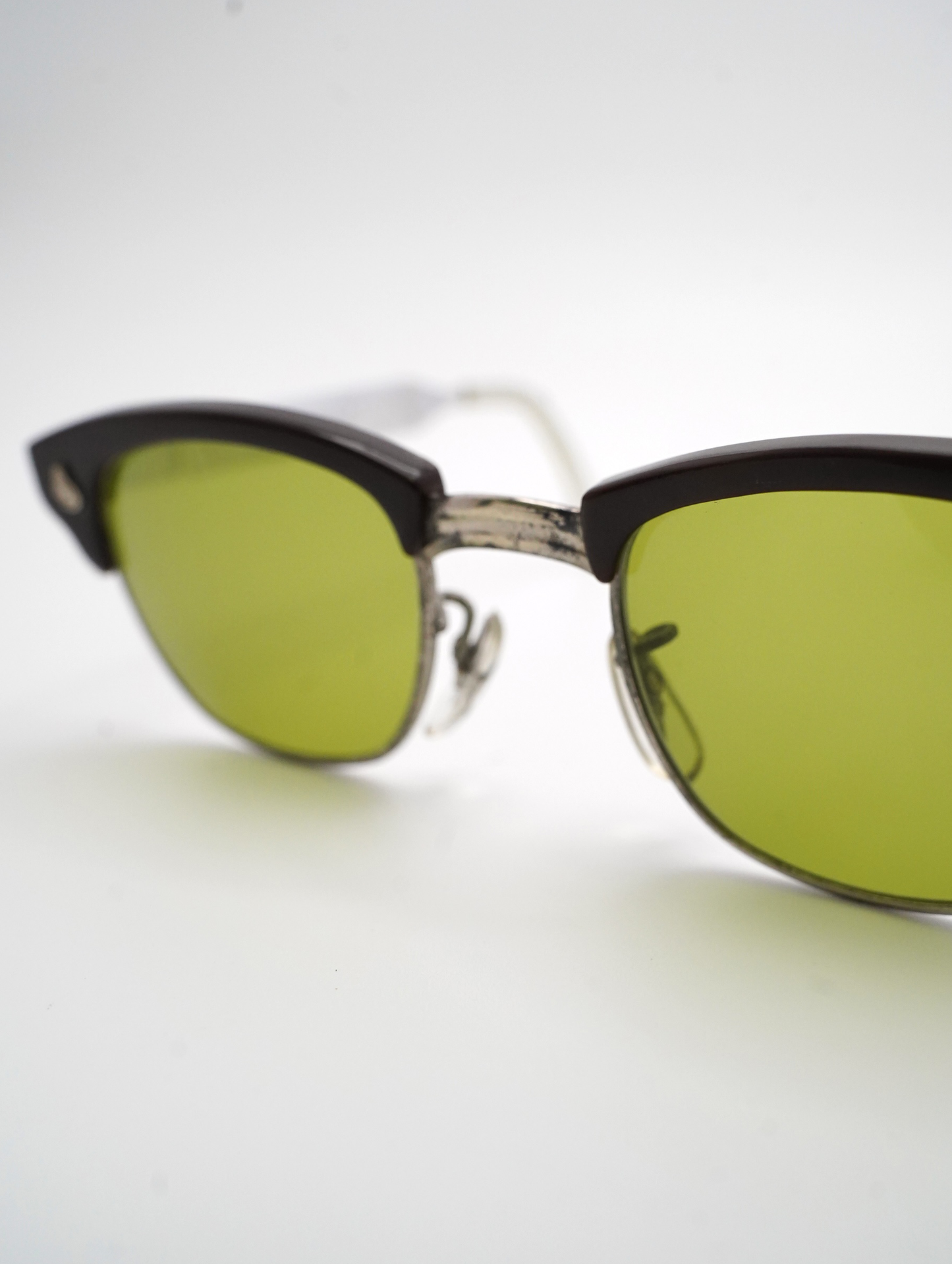 60s american optical browline sunglasses