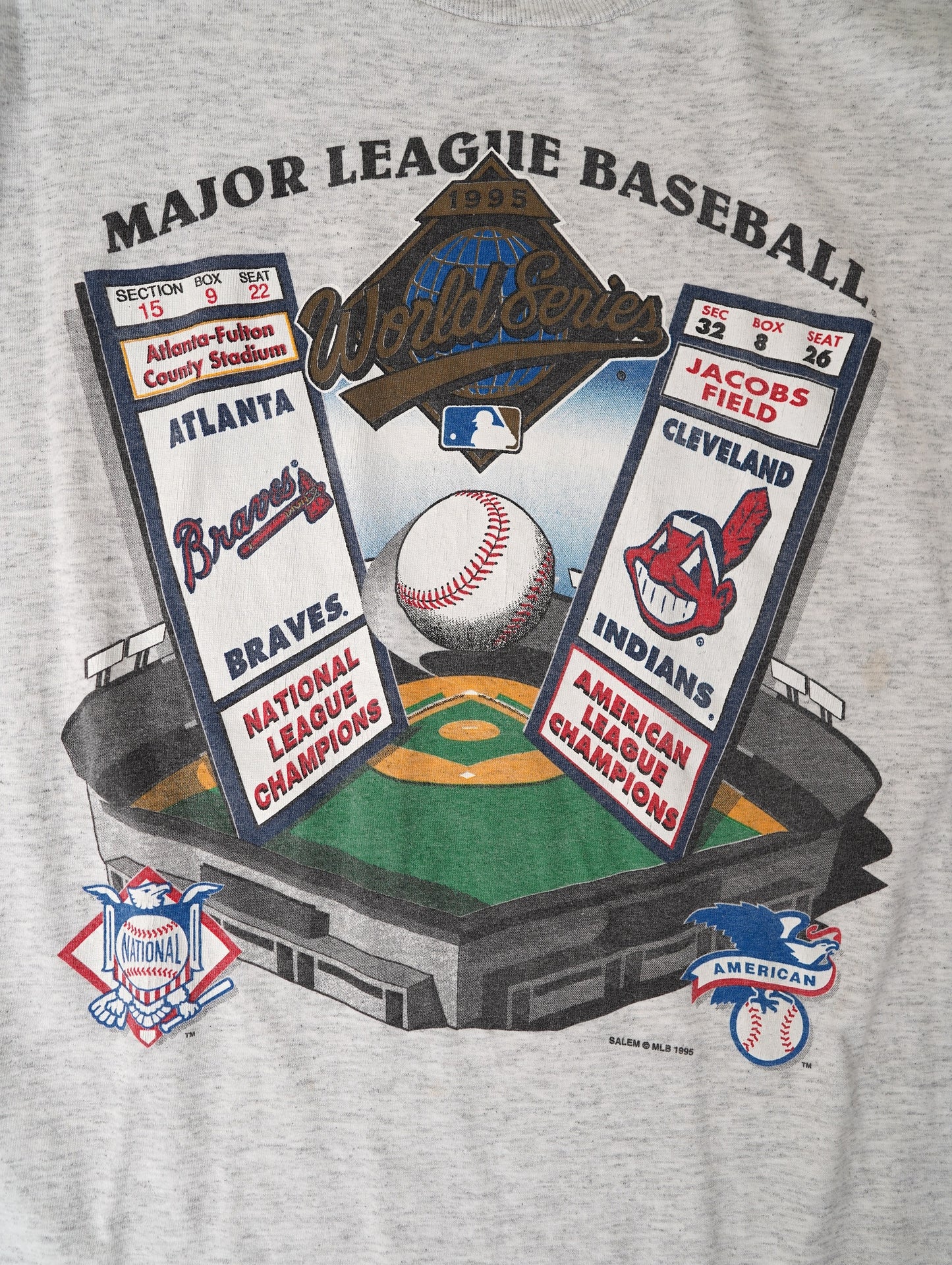 90s MLB world series tee