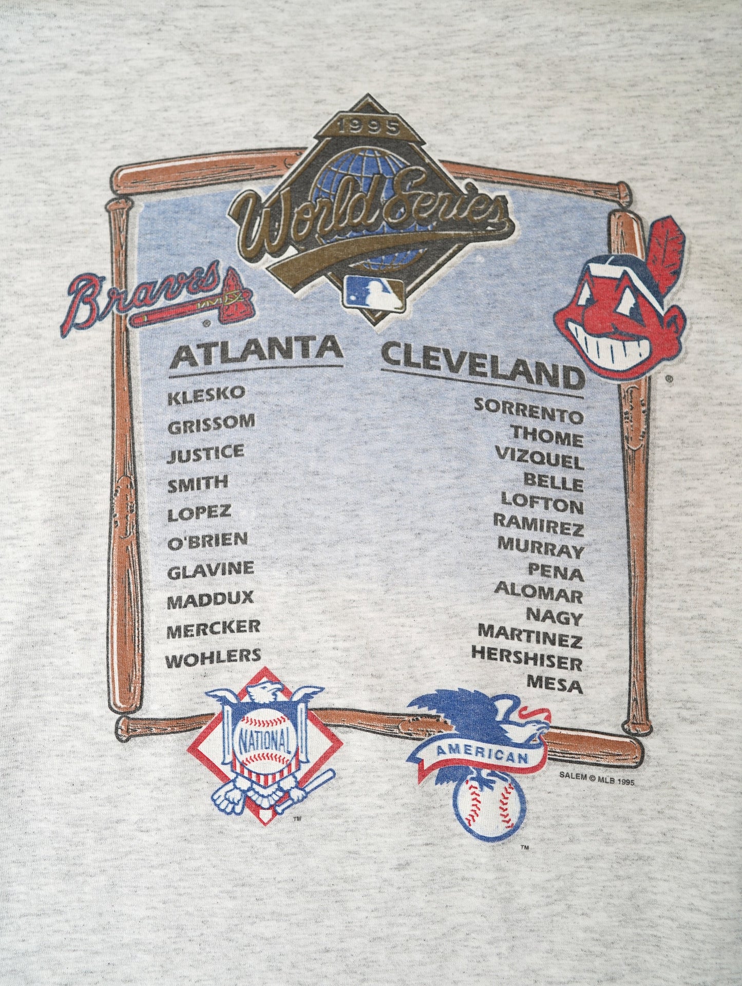 90s MLB world series tee