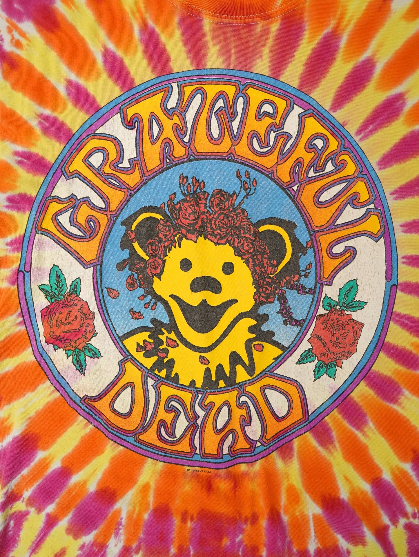 90s tie-dye GRATEFUL DEAD tee