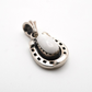 white stone pendant