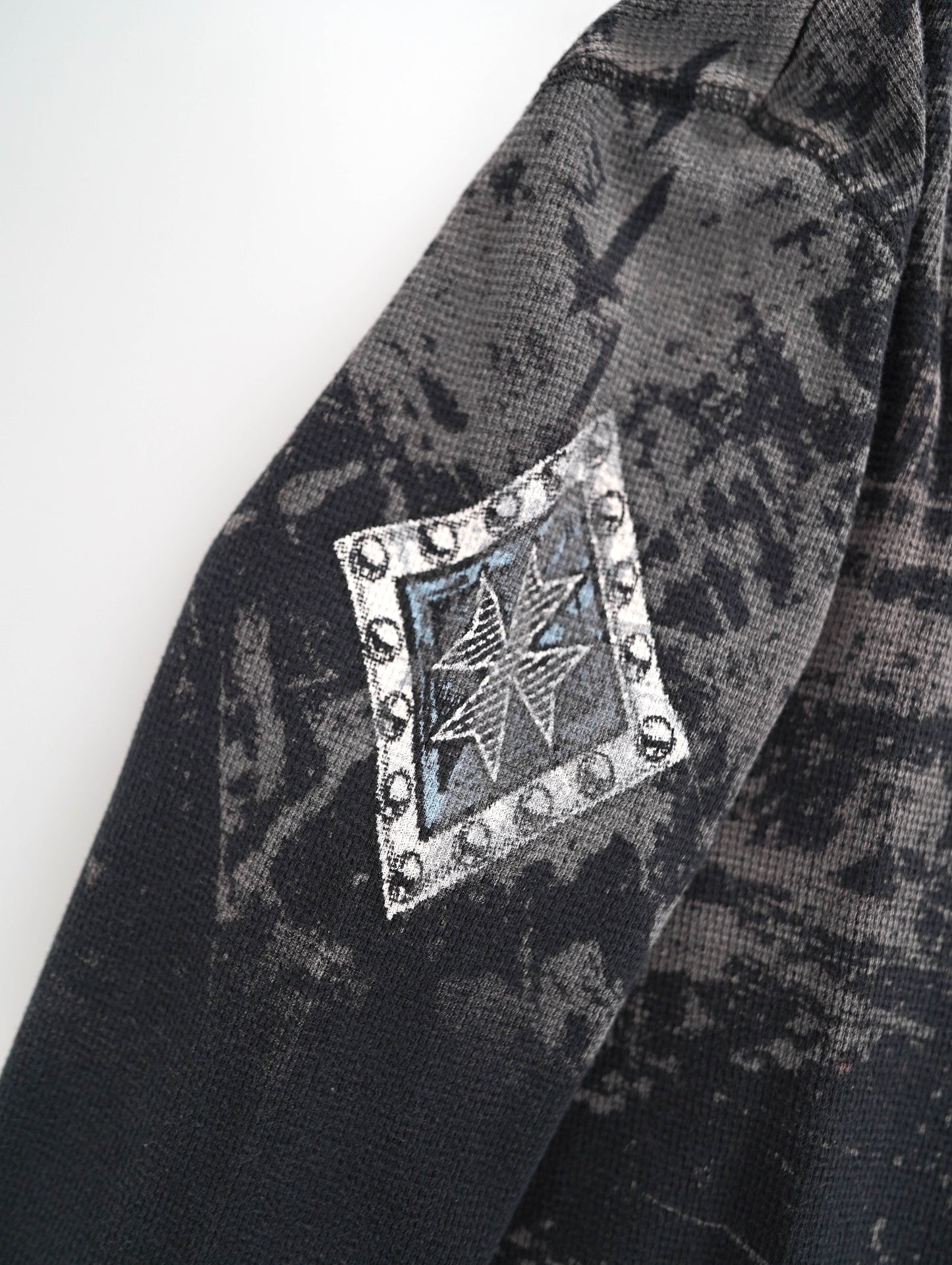 tie dye design long tee