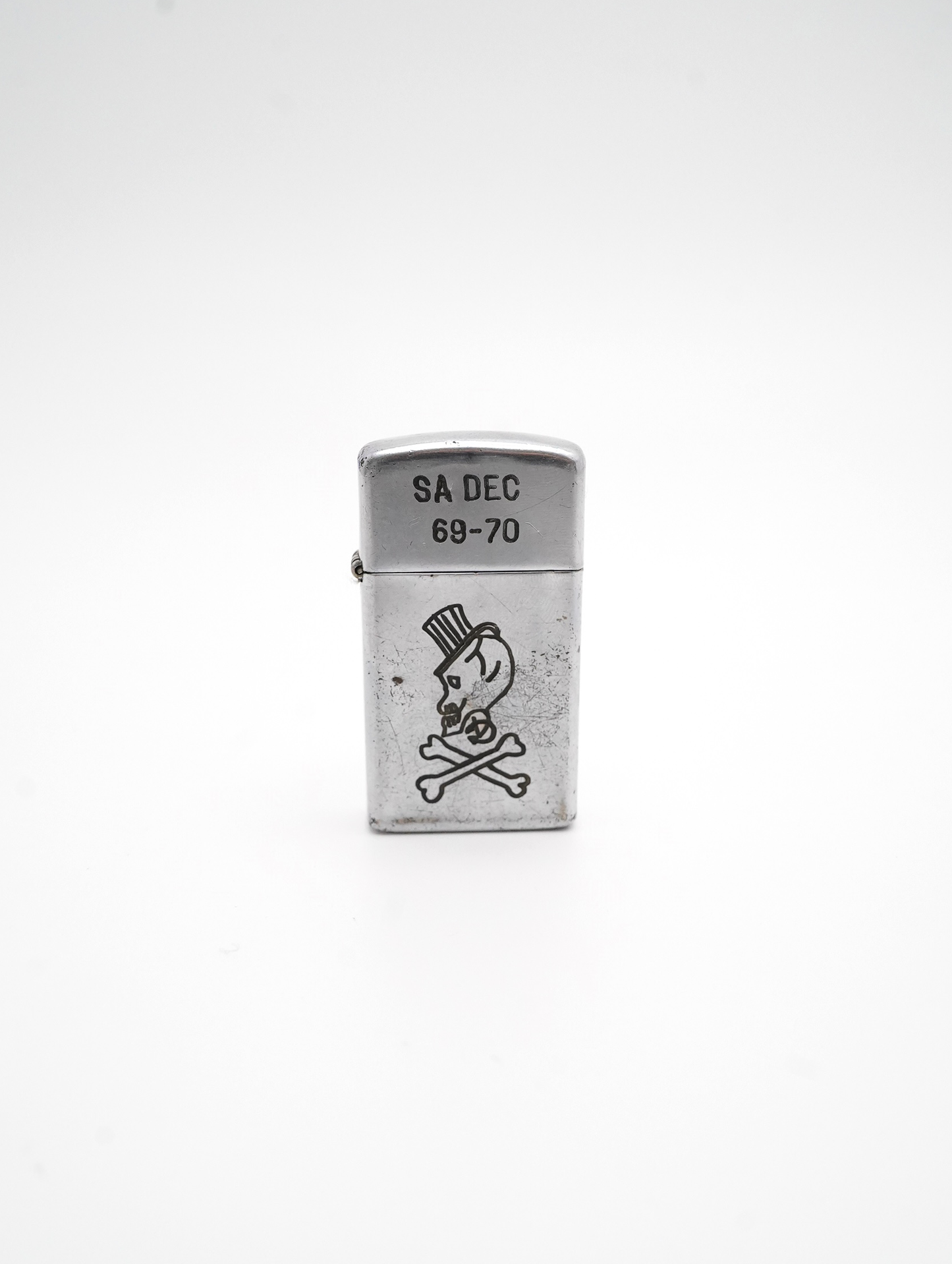 60s Vietnam skull Zipo