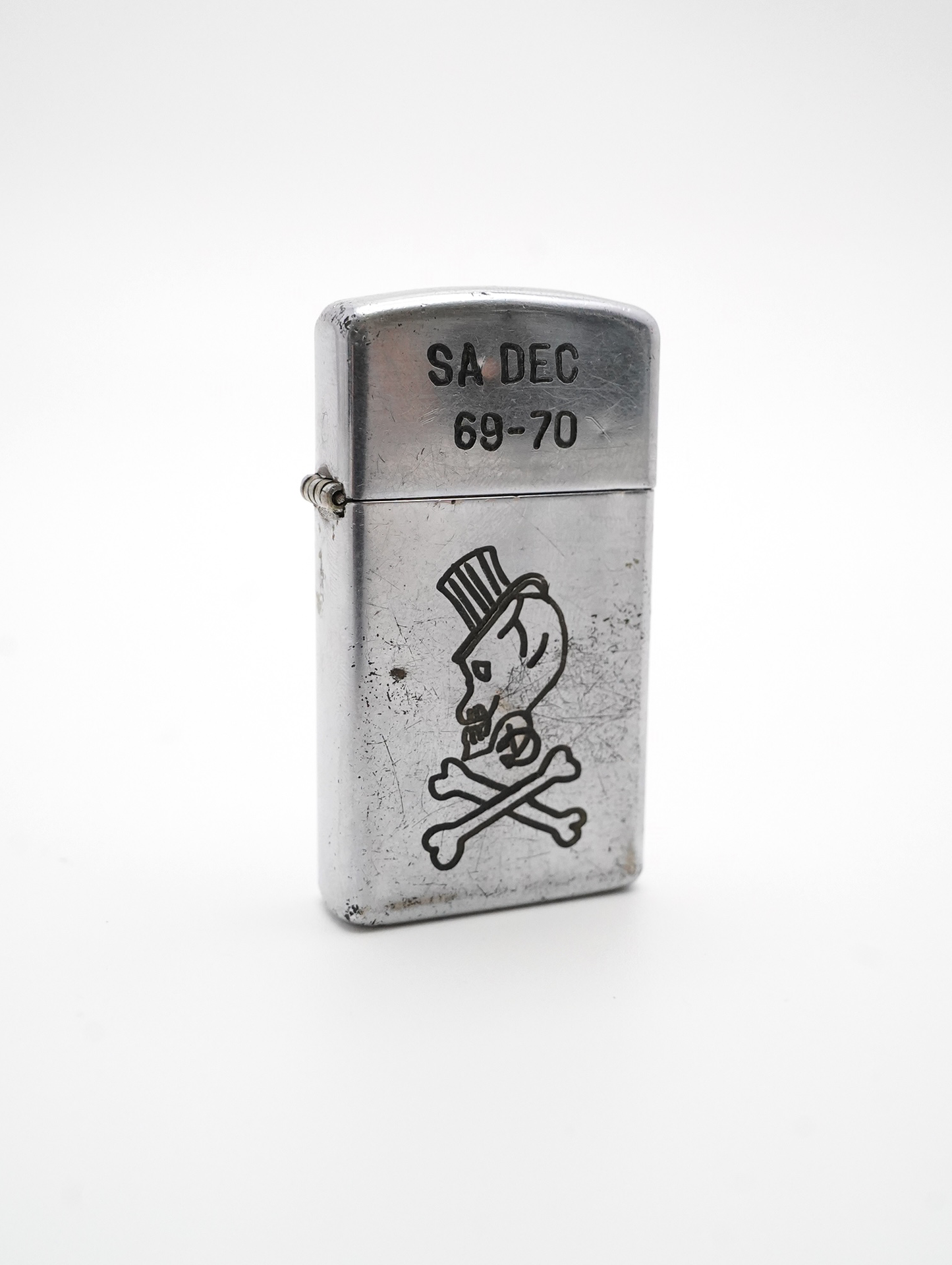 60s Vietnam skull Zipo