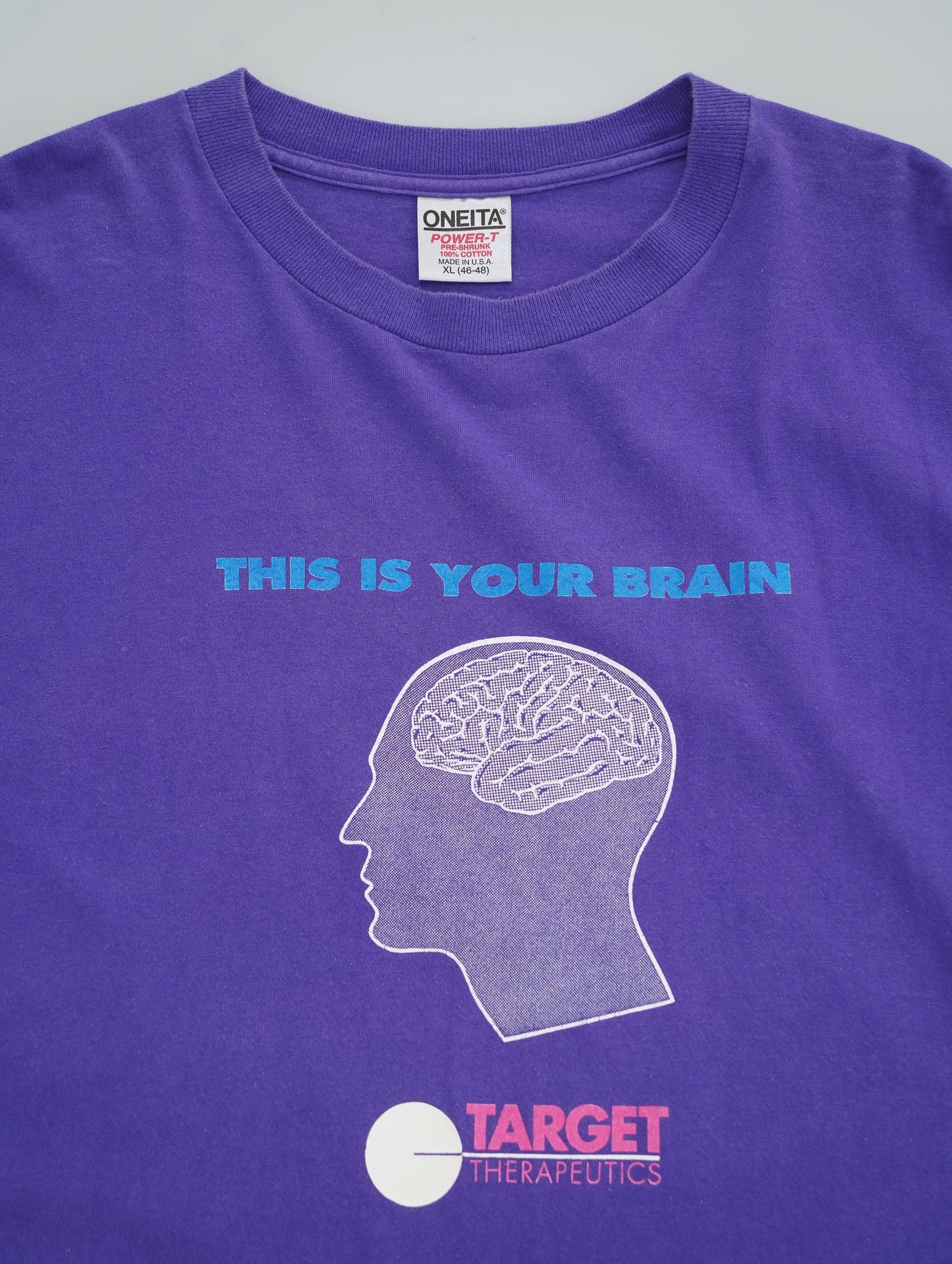 90s brain tee