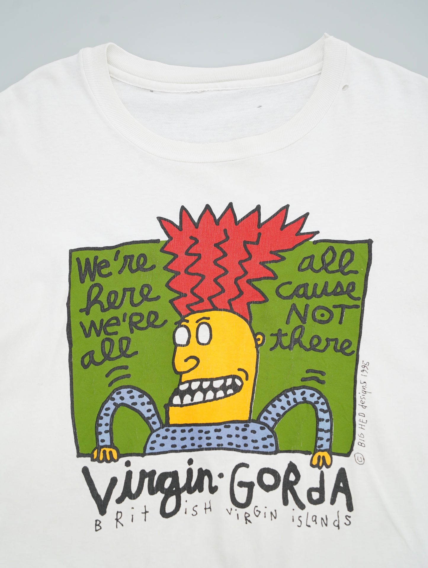 90s Big Hed design tee