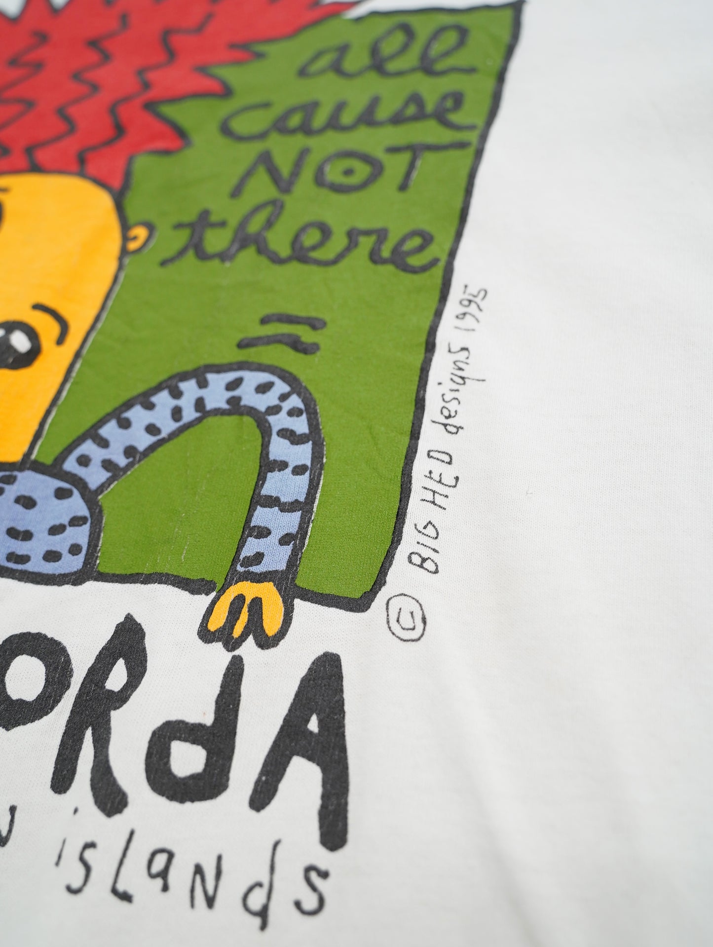 90s Big Hed design tee