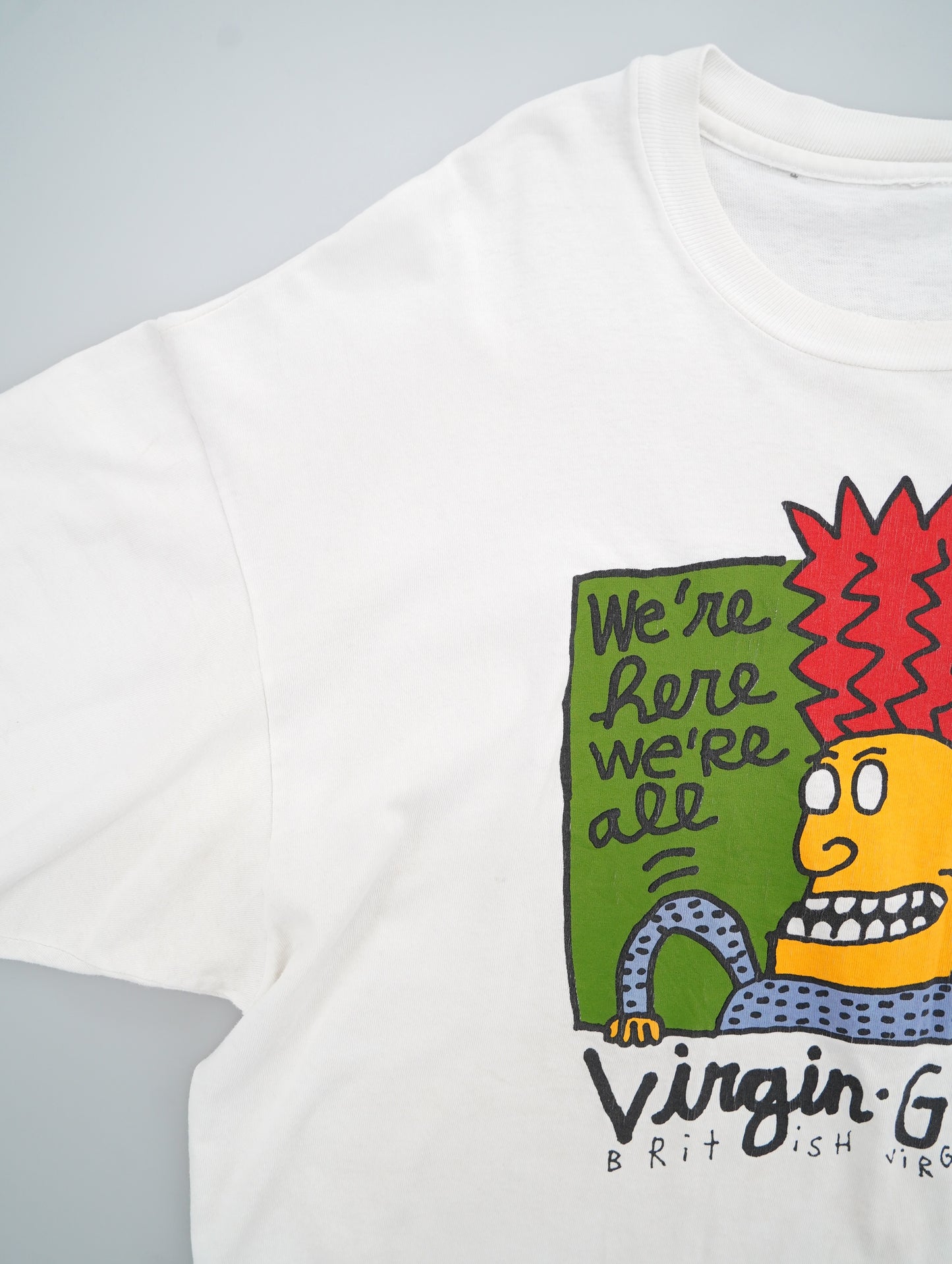 90s Big Hed design tee