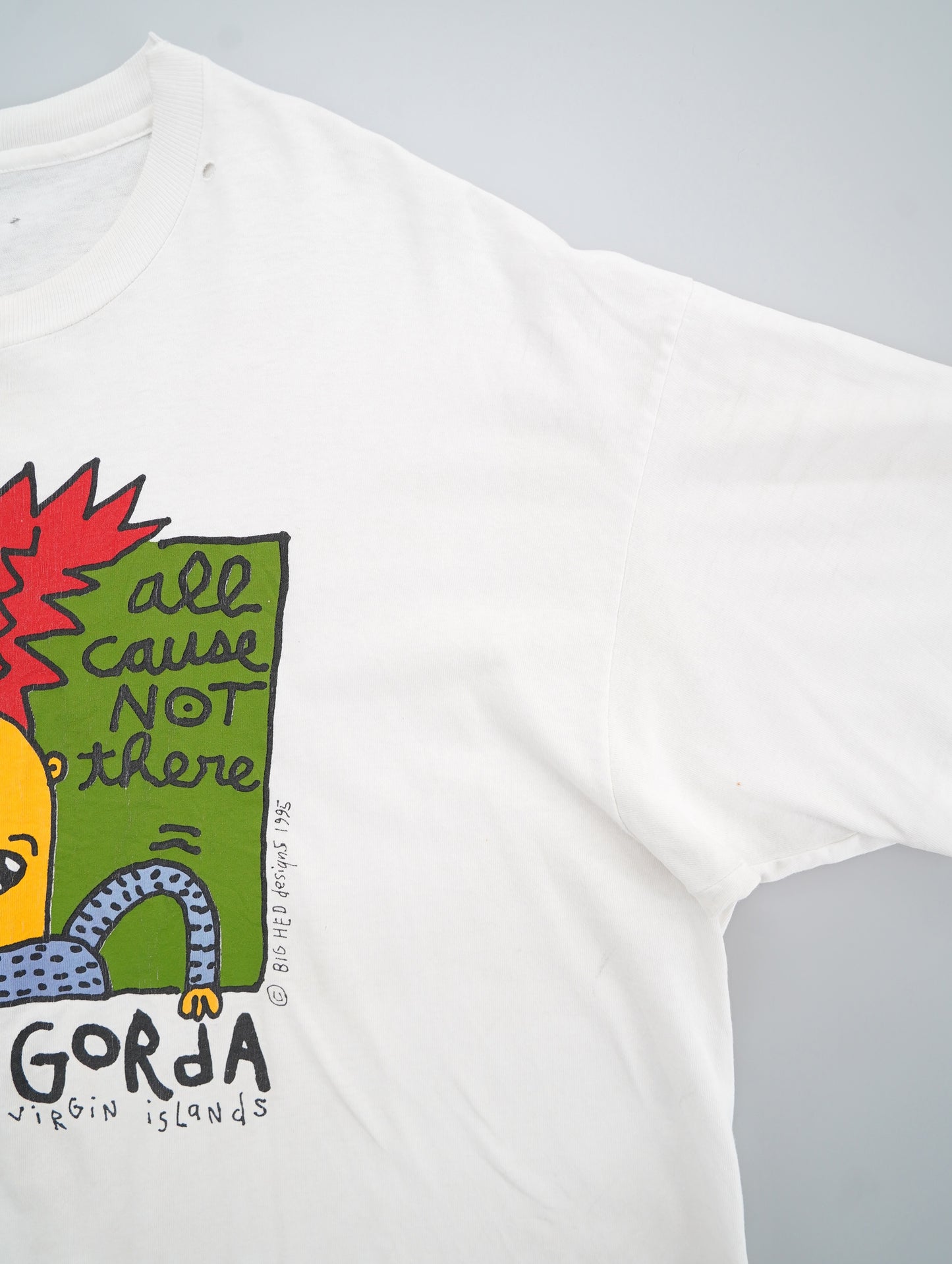 90s Big Hed design tee