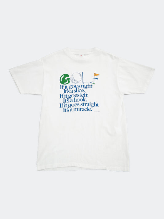 90s golf print tee