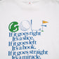 90s golf print tee