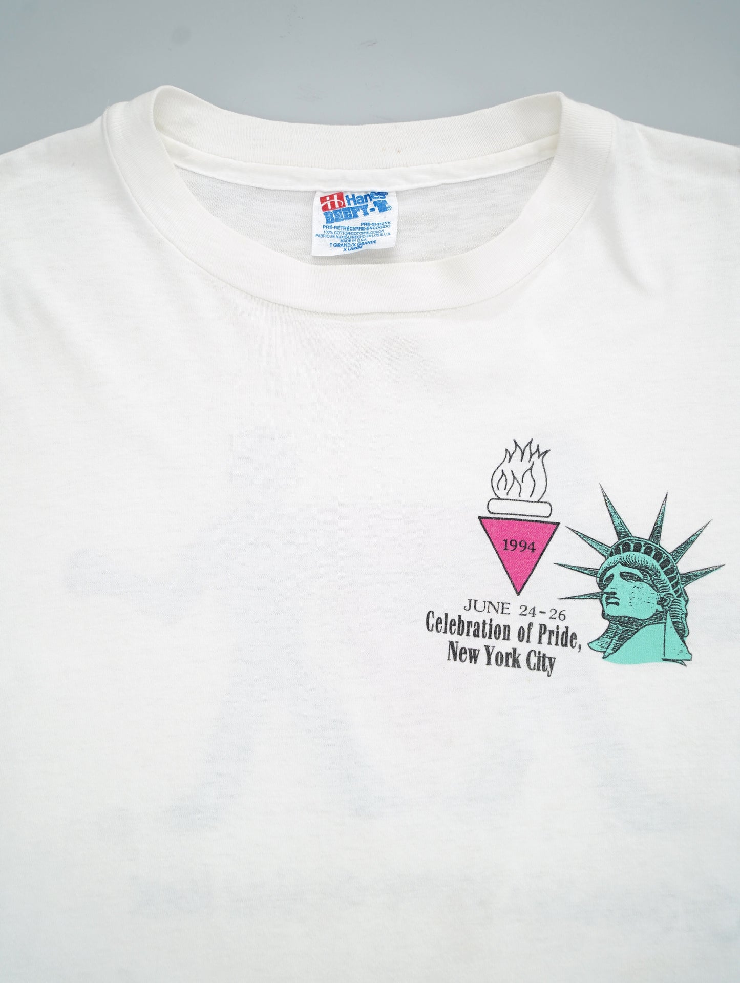 90s New York print tee