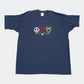 90s peace love & Mickey tee
