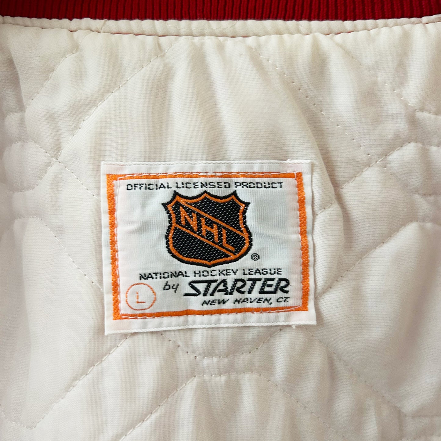 80s NHL by STARTER nylon jacket