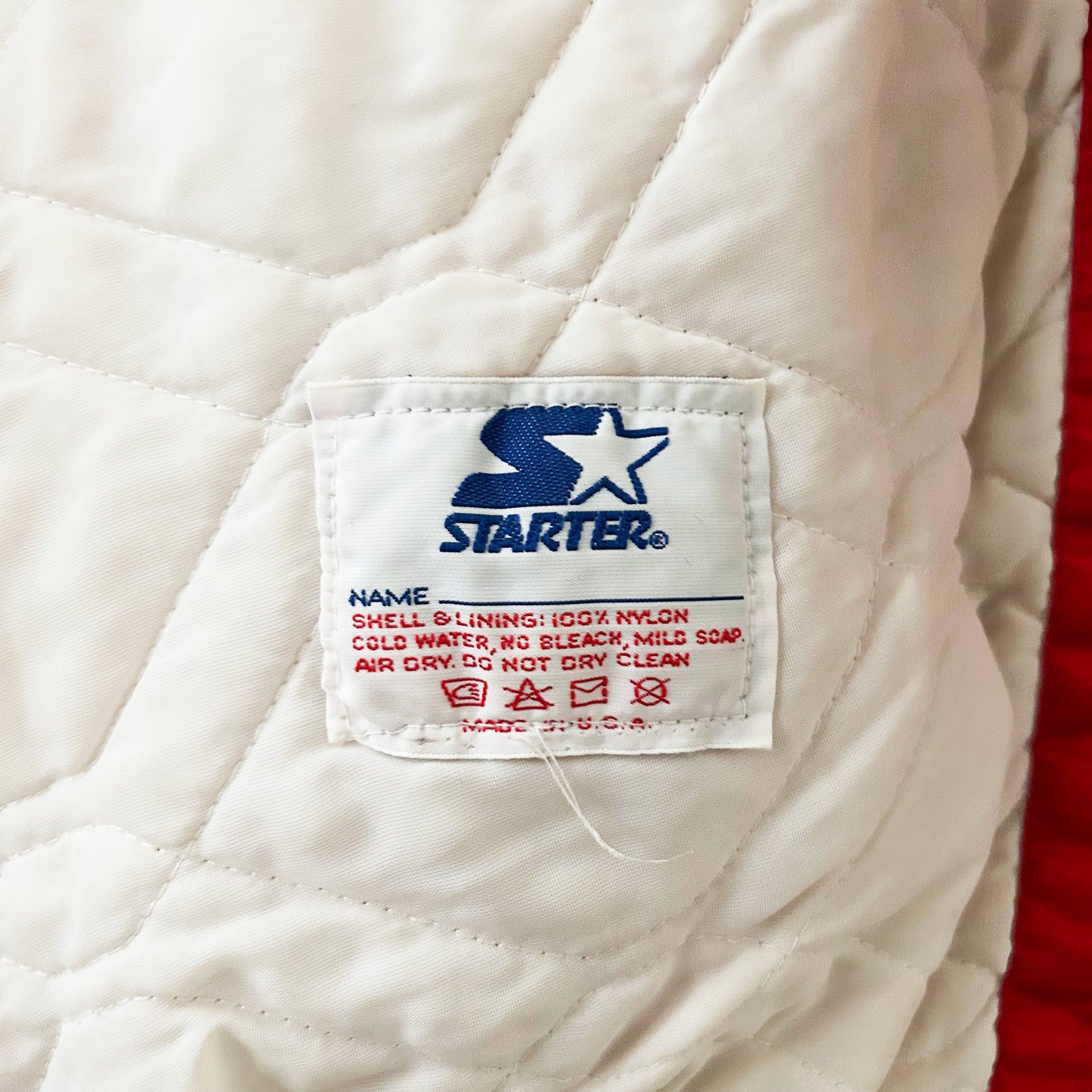 80s NHL by STARTER nylon jacket