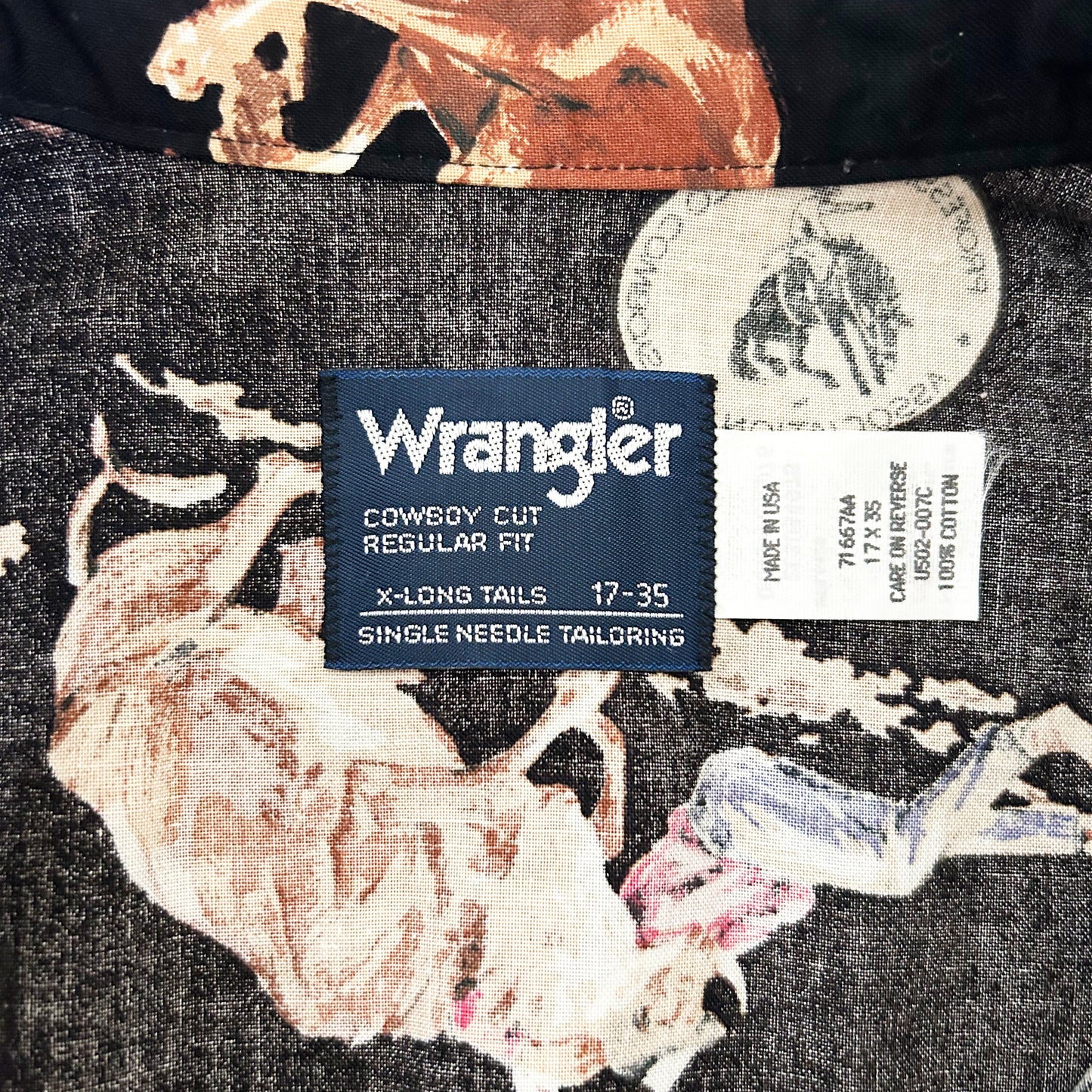 Wrangler patterned shirt